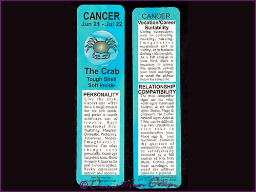 Bookmark Zodiac Star-Sign � CANCER