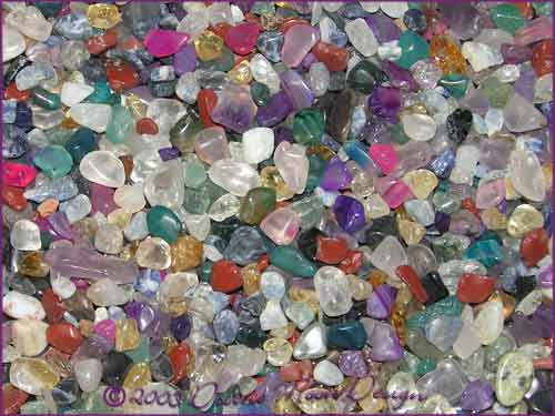 Mixed Mini Tumbled Fairy Chip Crystals - 50 grams - Type C Mixed Mini Tumbled Fairy Chip Crystals - 50 grams - Type C