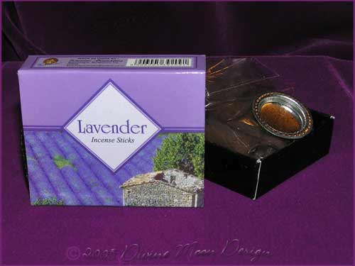Box of Kamini Aromatics INCENSE CONES - LAVENDER - Click Image to Close