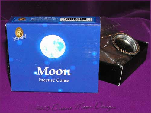 Box of Kamini Aromatics INCENSE CONES - MOON