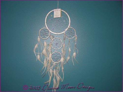 DREAM CATCHER - Peace & Harmony - Medium/Large B) DREAM CATCHER - Peace & Harmony - Medium/Large B)