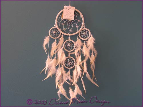 DREAM CATCHER - Peace & Harmony - Small/Med A) DREAM CATCHER - Peace & Harmony - Small/Med A)