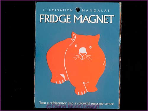 FRIDGE MAGNET Australian Made - WOMBAT
