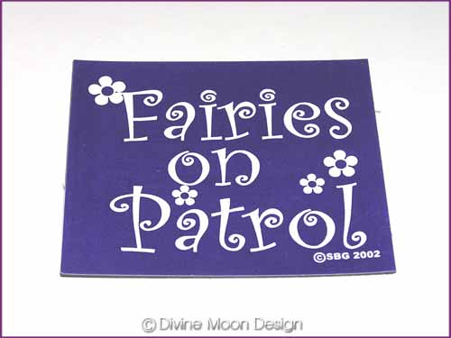 FRIDGE MAGNET Oz Made 18A) PURPLE – Fairies on Patrol