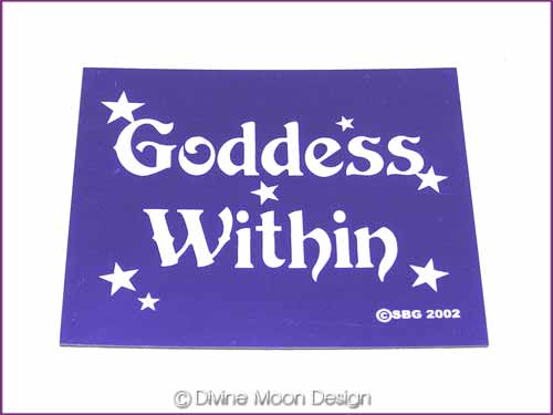 FRIDGE MAGNET Oz Made 13A) PURPLE - Goddess Within - Click Image to Close