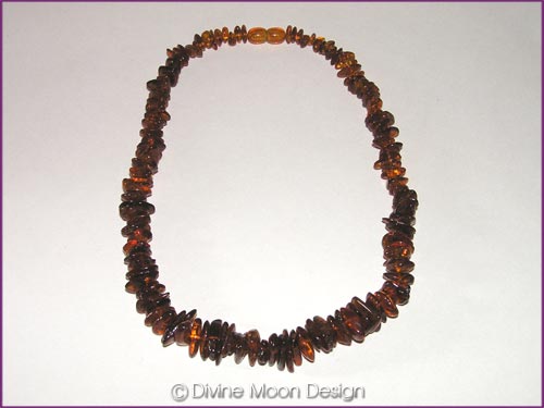 NECKLACE - BALTIC AMBER - Click Image to Close
