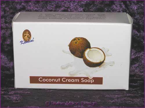 Kamini Aromatics 100gm SOAP boxed bar - COCONUT CREAM