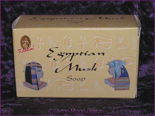 Kamini Aromatics 100gm SOAP boxed bar - EGYPTIAN MUSK