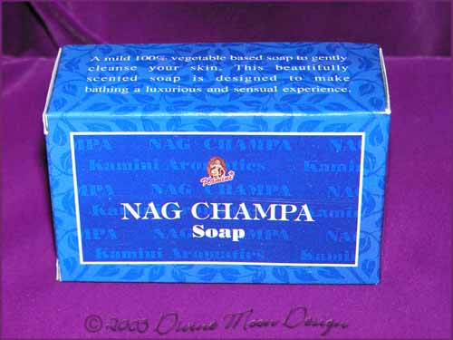 Kamini Aromatics 100gm SOAP boxed bar - NAG CHAMPA