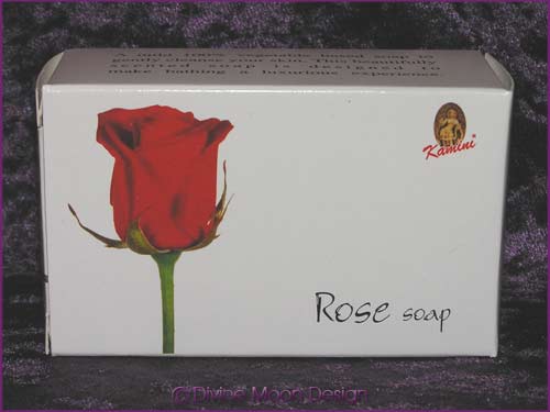 Kamini Aromatics 100gm SOAP boxed bar - ROSE