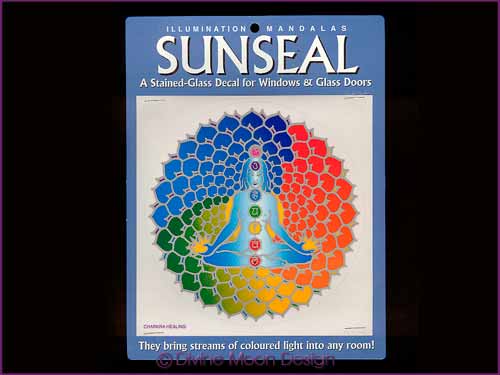 SUNSEAL Glass Decal / Sticker for Windows - CHAKRA HEALING SUNSEAL Glass Decal / Sticker for Windows - CHAKRA HEALING