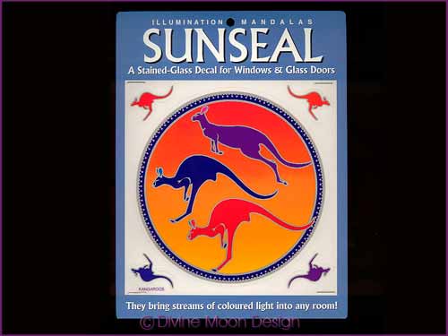 SUNSEAL Glass Decal / Sticker for Windows - KANGAROOS SUNSEAL Glass Decal / Sticker for Windows - KANGAROOS